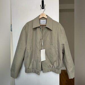 Lena Men's Light Olive Bomber Jacket
